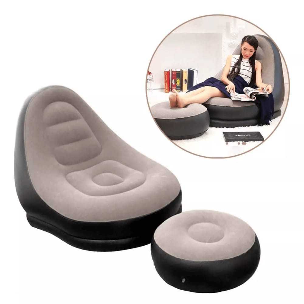 Sillón Inflable Sofá Portátil Plegable x 2 piezas