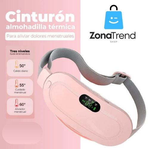 TermoWave® Cinturón Térmico Inteligente para Alivio de Cólicos Menstruales