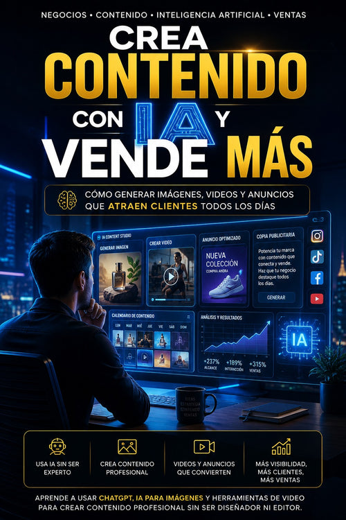 Guía IA: Contenido Profesional para tu Negocio