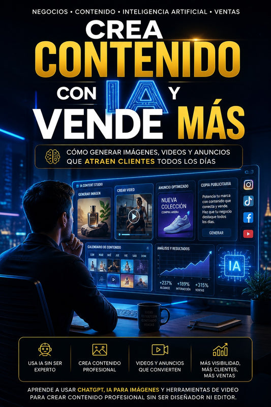 Guía IA: Contenido Profesional para tu Negocio